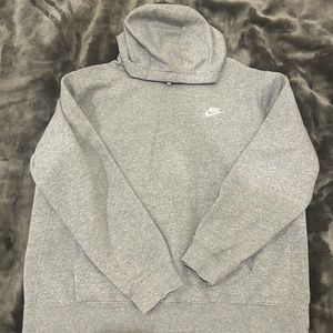 Size XL Grey Nike hoodie